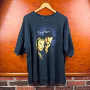 Tim McGraw & Faith Hill Soul 2 Soul Tour Shirt XXL
